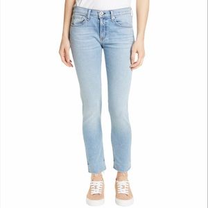 rag & bone Dre Low Rise Ankle Slim Boyfriend Jeans